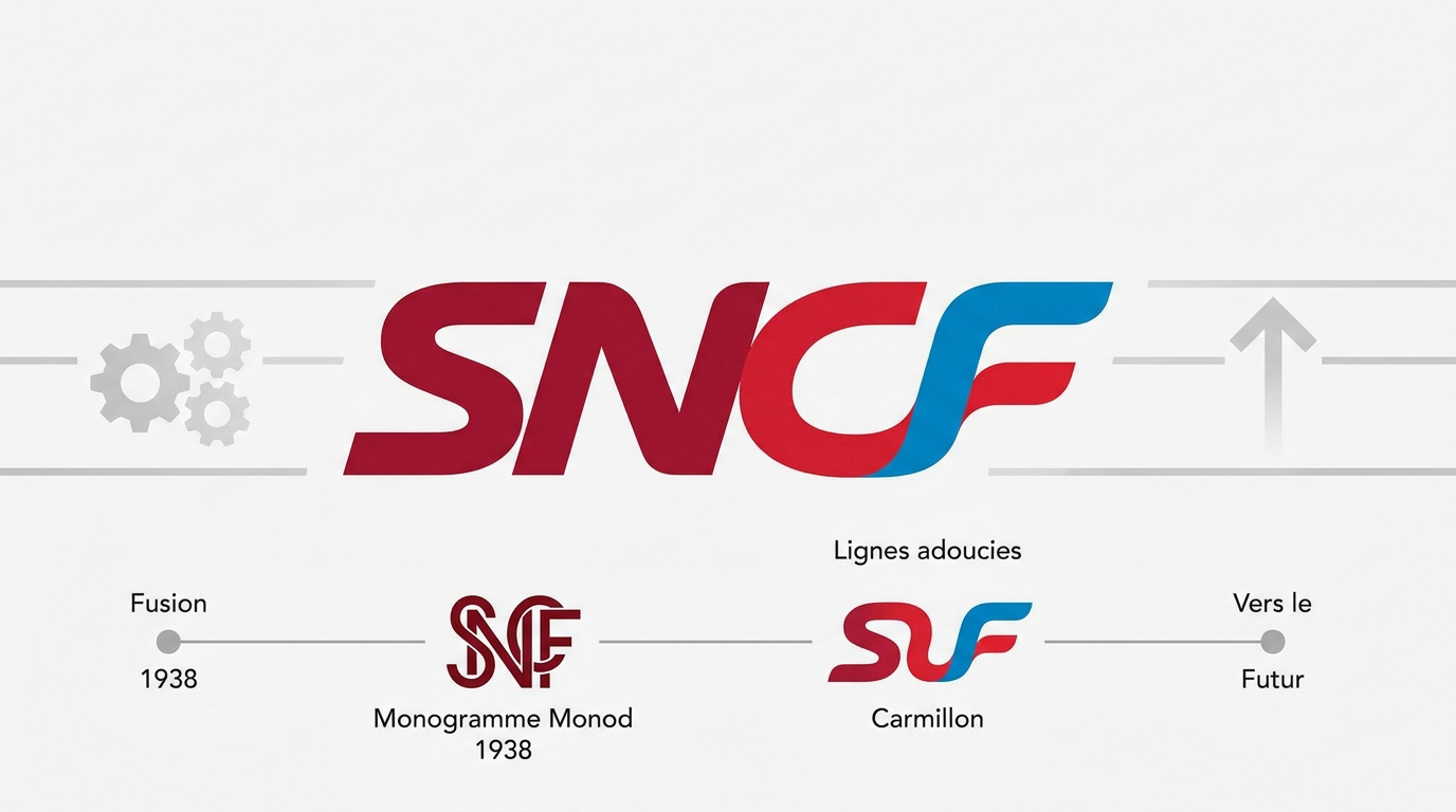 Évolution historique des logos de la SNCF depuis 1938