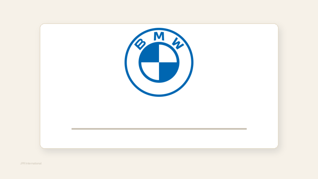 Logo officiel BMW