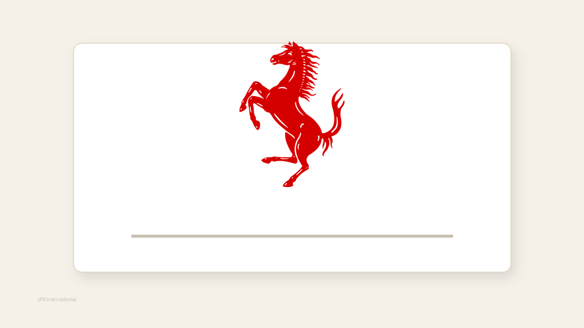 Logo officiel Ferrari