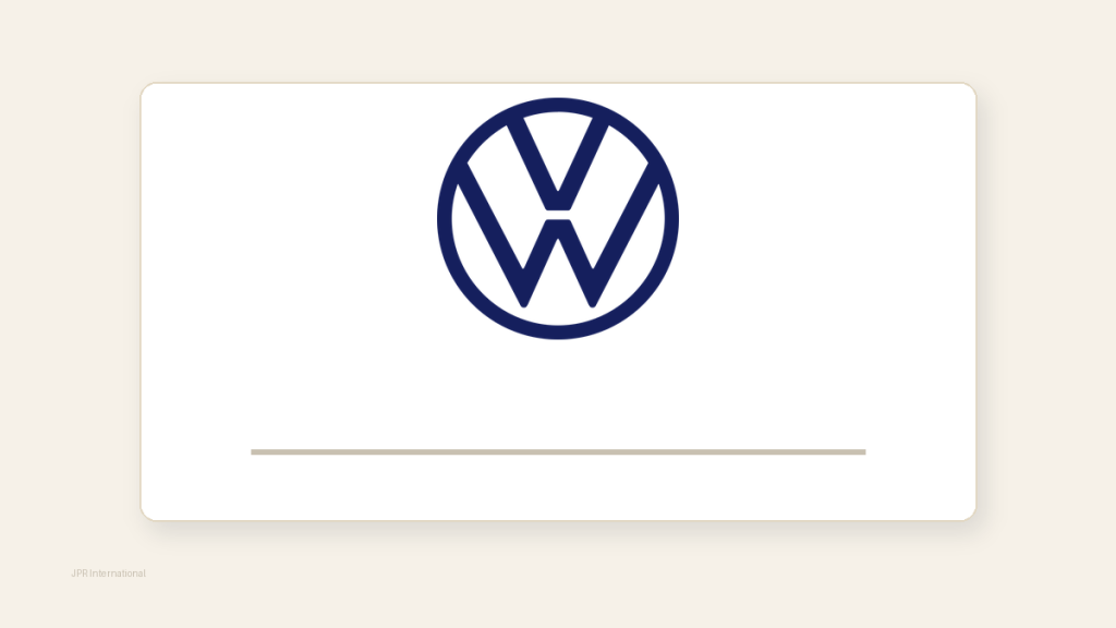 Logo officiel Volkswagen