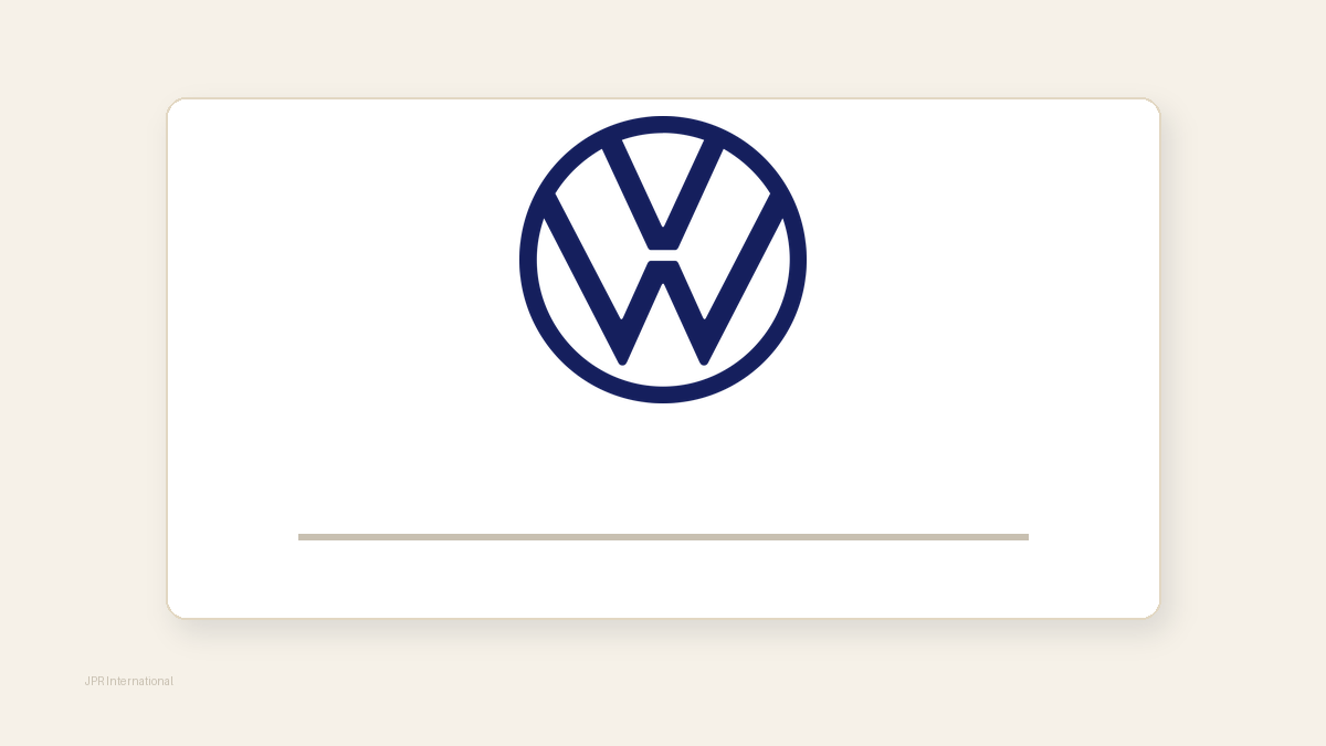 Logo officiel Volkswagen