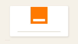 Logo orange : expertise de l'identité visuelle et ergonomie