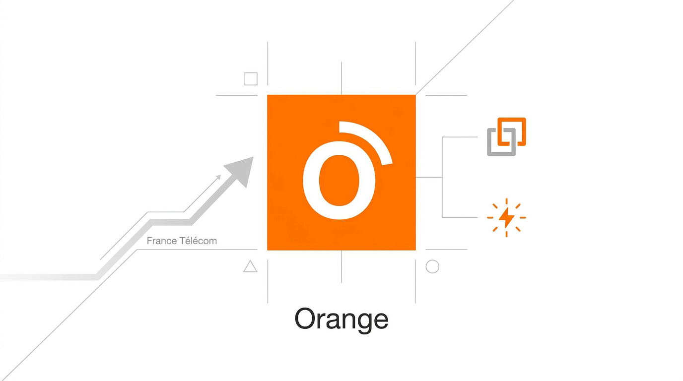 Logo Orange historique et évolution visuelle depuis France Télécom