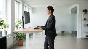 TSMX : bureau assis-debout, à quoi sert-il, pour quels TMS