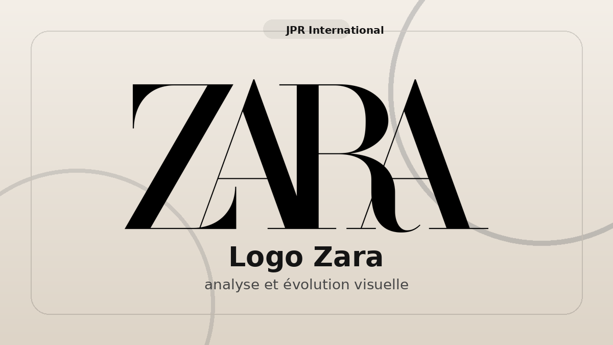 Logo officiel Zara en image de couverture pour l"article JPR