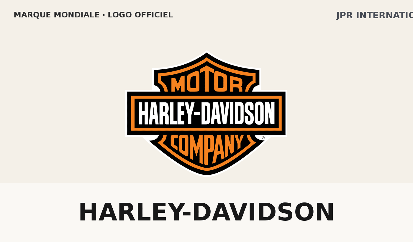 Logo officiel Harley-Davidson