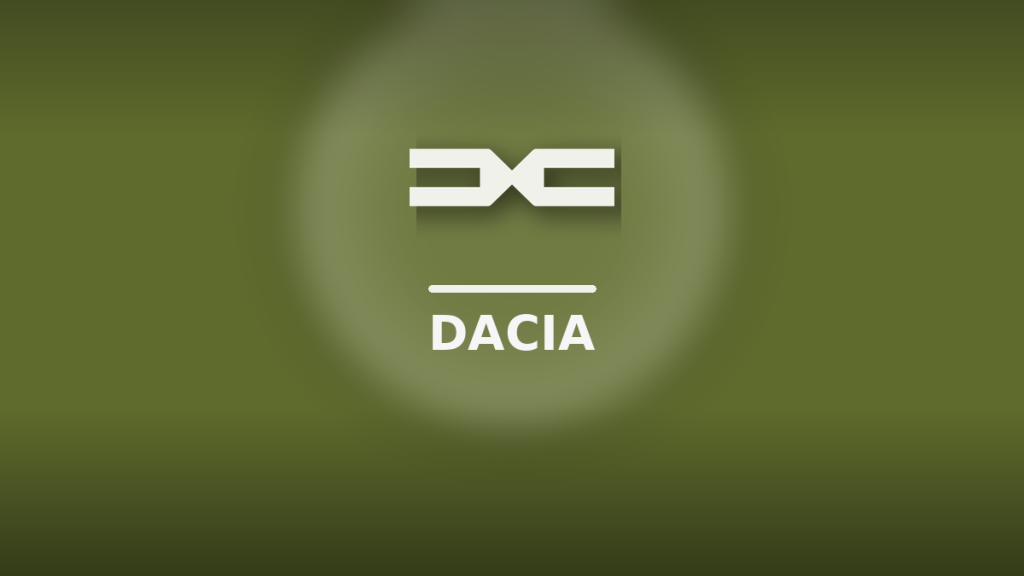 Nouveau logo Dacia : robustesse et authenticité