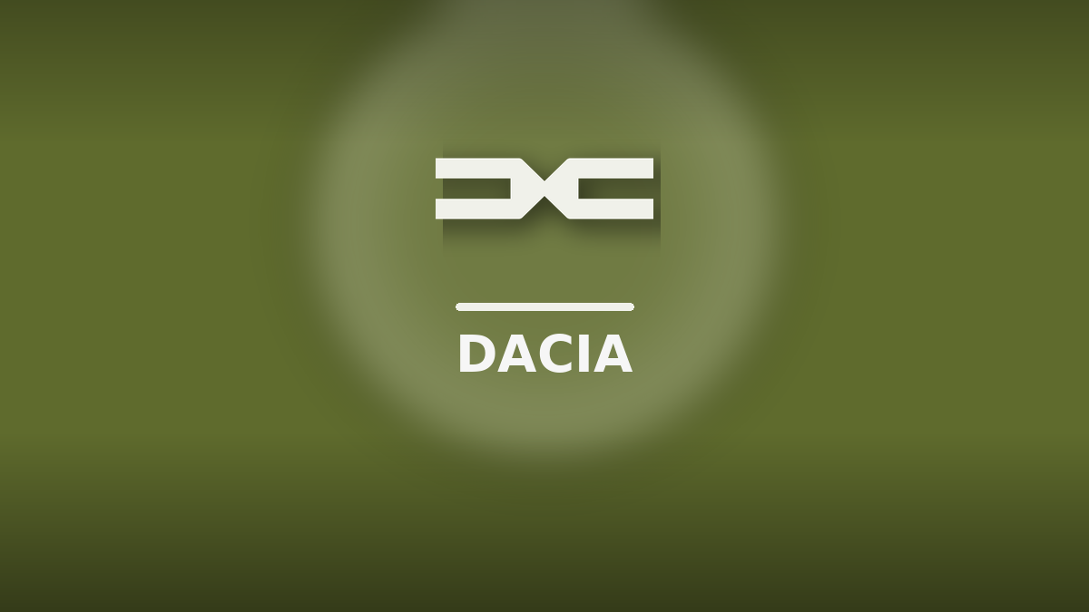 Logo officiel Dacia