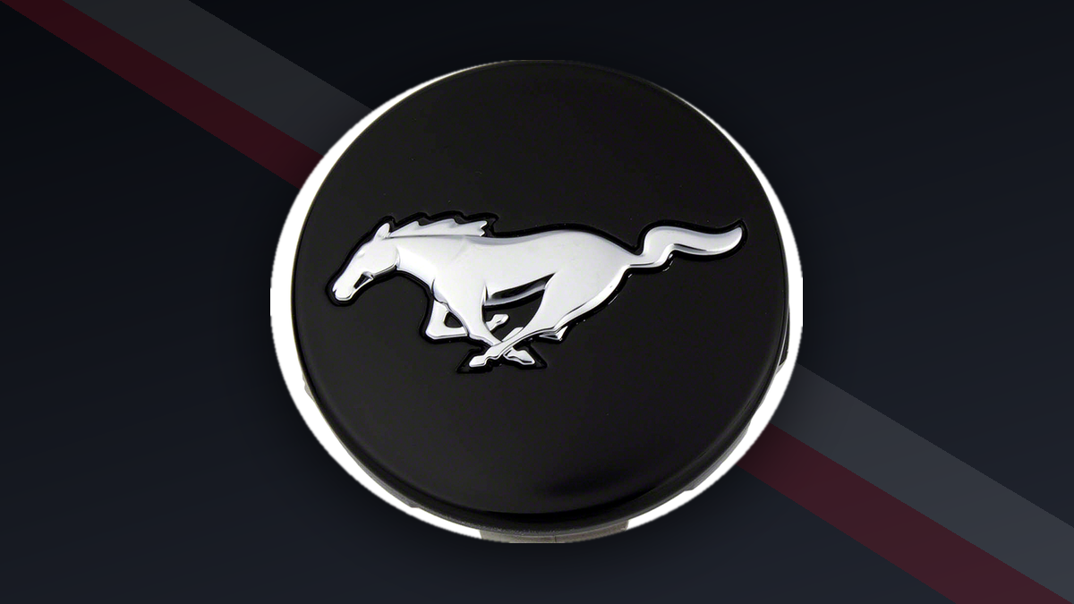 Emblème officiel Mustang pony en couverture de l article