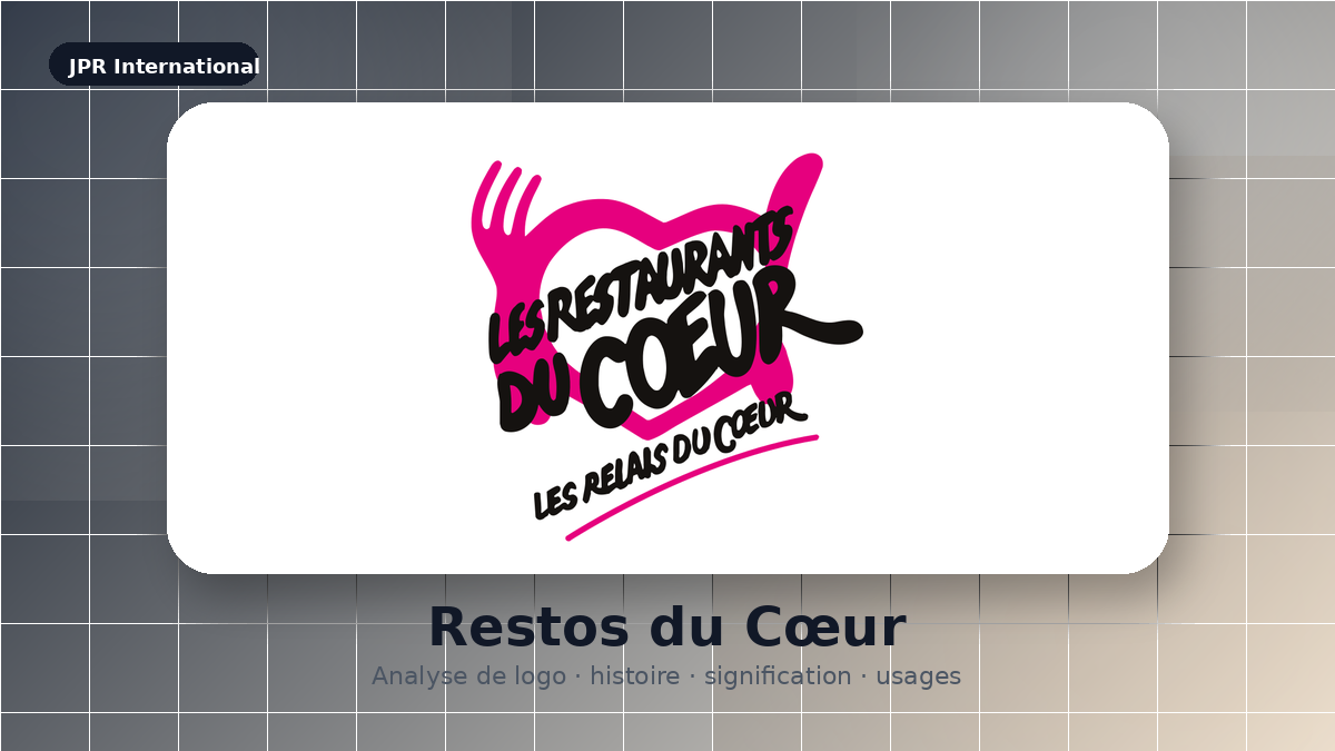 Logo Restos du Cœur : association et usages