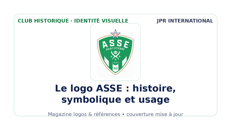 Le logo ASSE : histoire, symbolique et usage