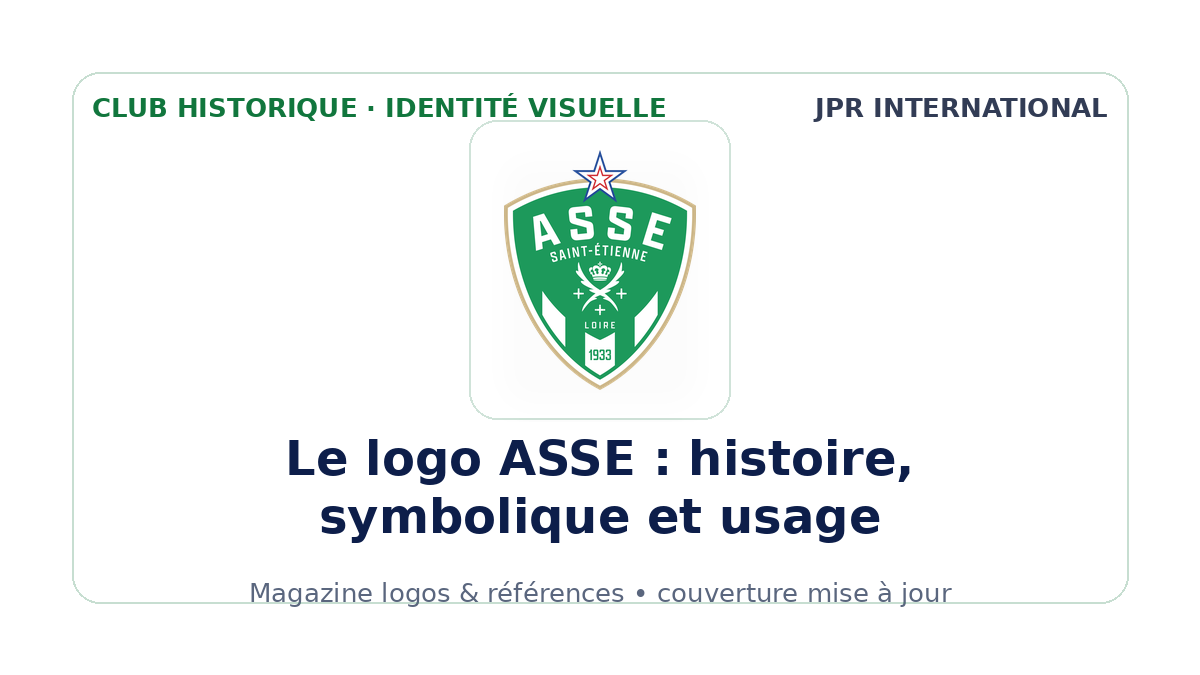 Le logo ASSE : histoire, symbolique et usage