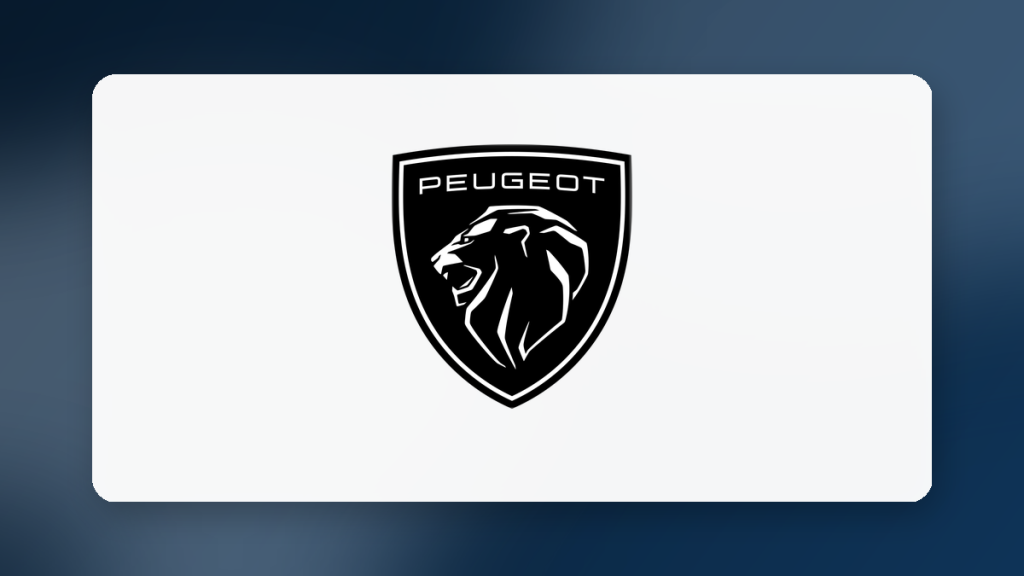 L&rsquo;évolution du logo Peugeot : du lion au blason