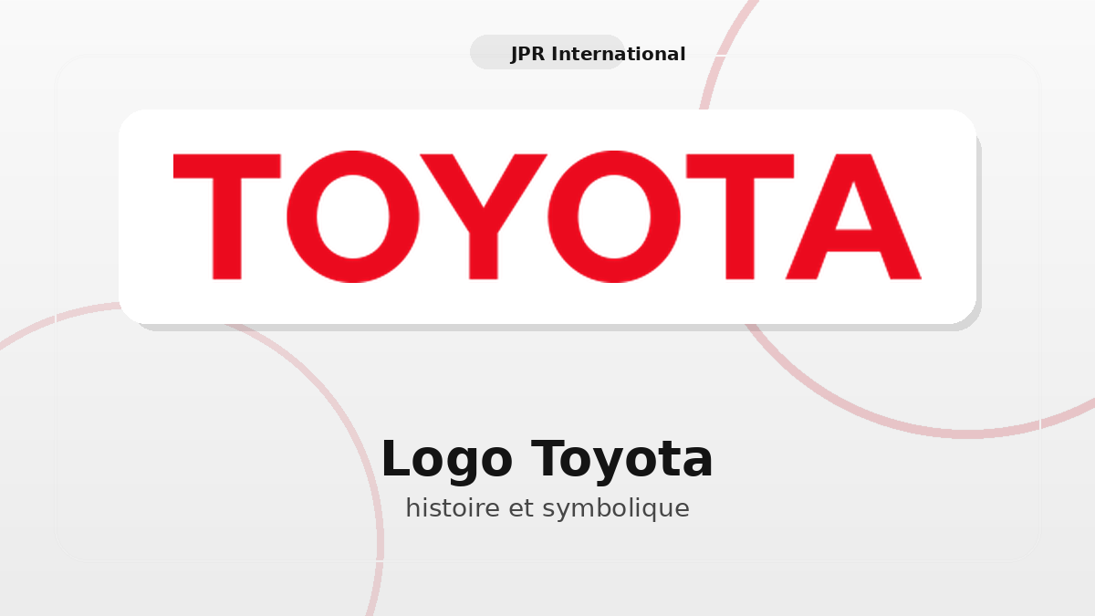 Logo officiel Toyota en image de couverture pour l"article JPR