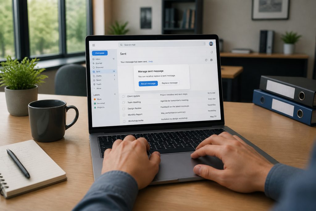 Rappeler un mail Outlook : procédure et pièges à éviter