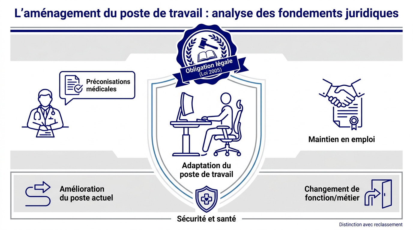 Aménagement du poste de travail : cadre légal et solutions — couverture JPR International