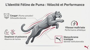 Logo Puma : analyse de l'identité et symbolique du félin