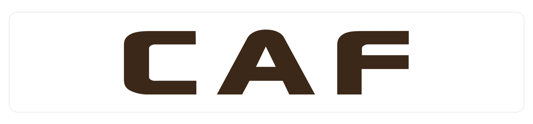 Logo officiel de la Confédération Africaine de Football