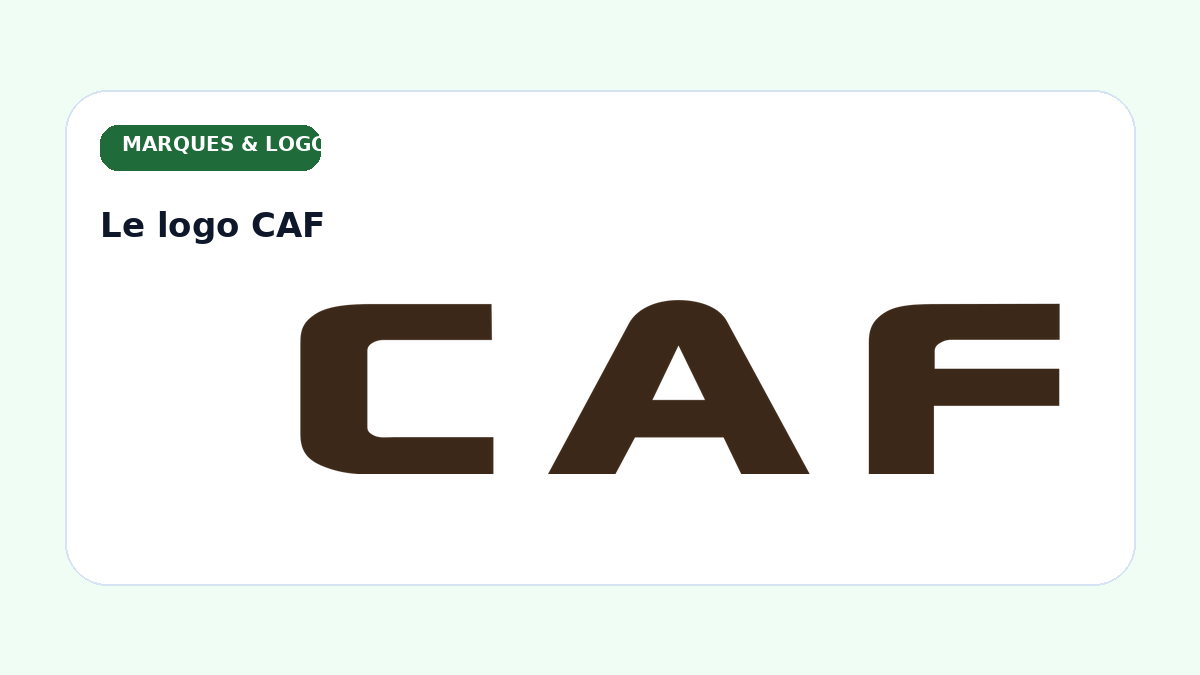 Logo officiel de la Confédération Africaine de Football