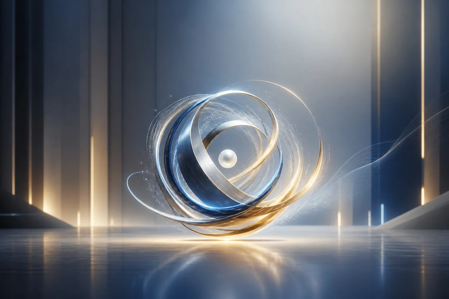 Symbole abstrait dinnovation et de structure