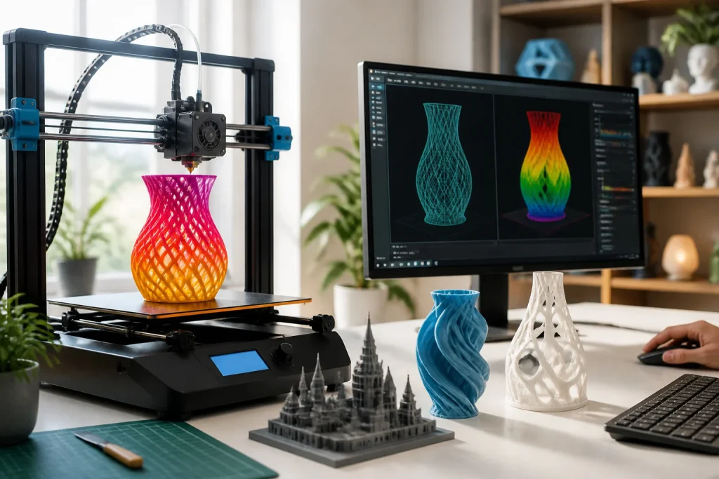 Logiciels d&rsquo;impression 3D : Modélisation, Slicing et Choix