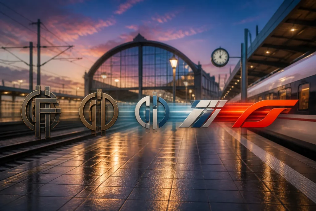 Logo SNCF : évolution visuelle et symbolique