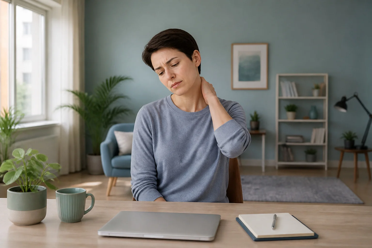 Douleur cervicale subtile