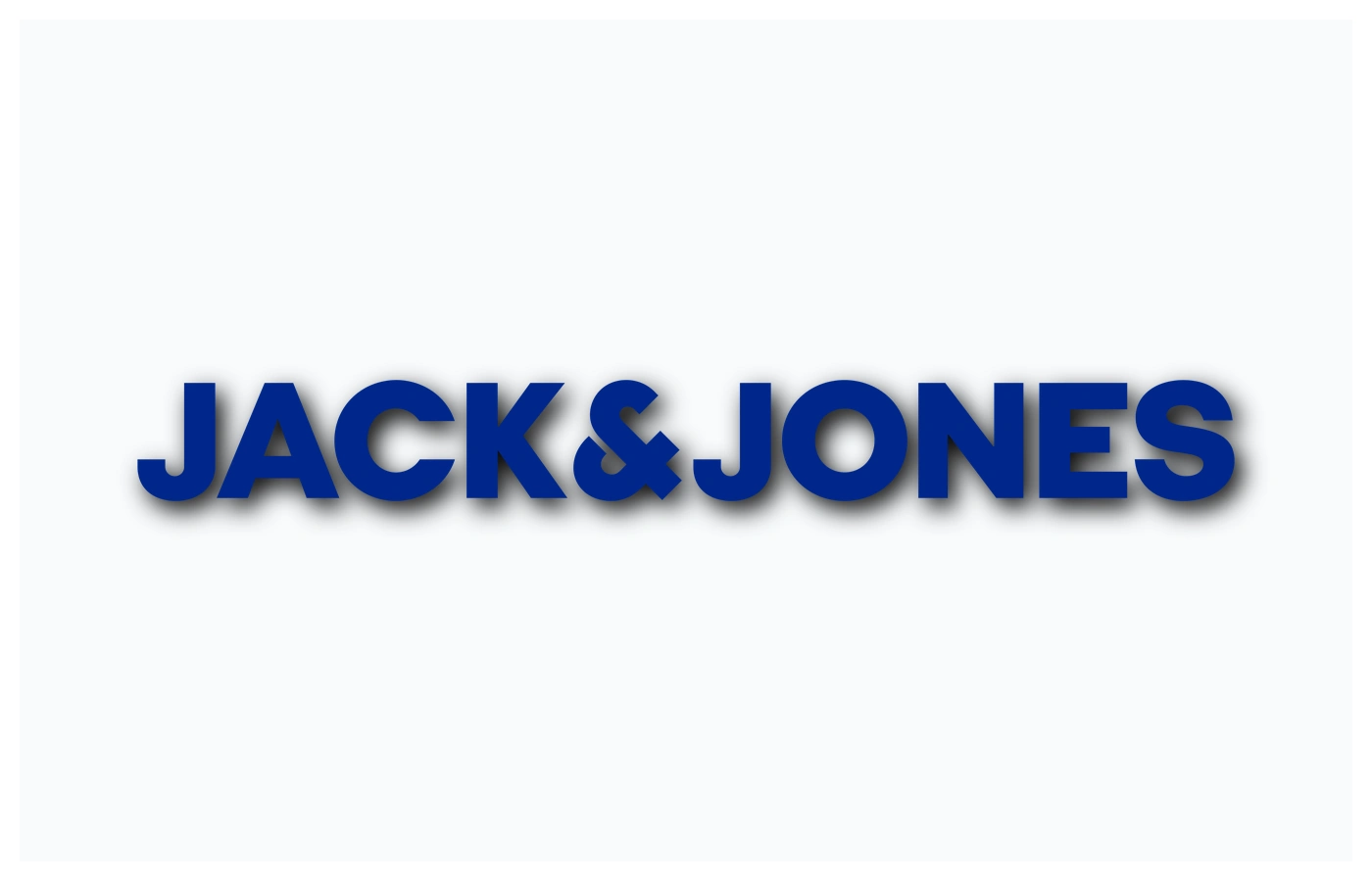 Logo officiel Jack & Jones intégré dans l’article