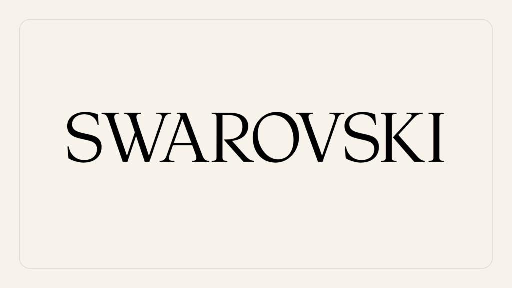 L&rsquo;évolution du logo Swarovski : du cygne à l&rsquo;octogone