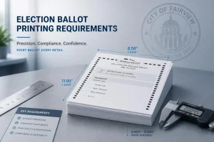 Quels formats de papier pour imprimer des bulletins de vote ?