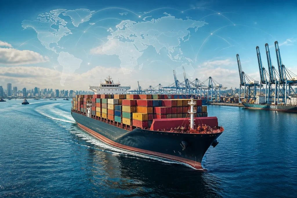 Transport maritime international : moteur de vos échanges