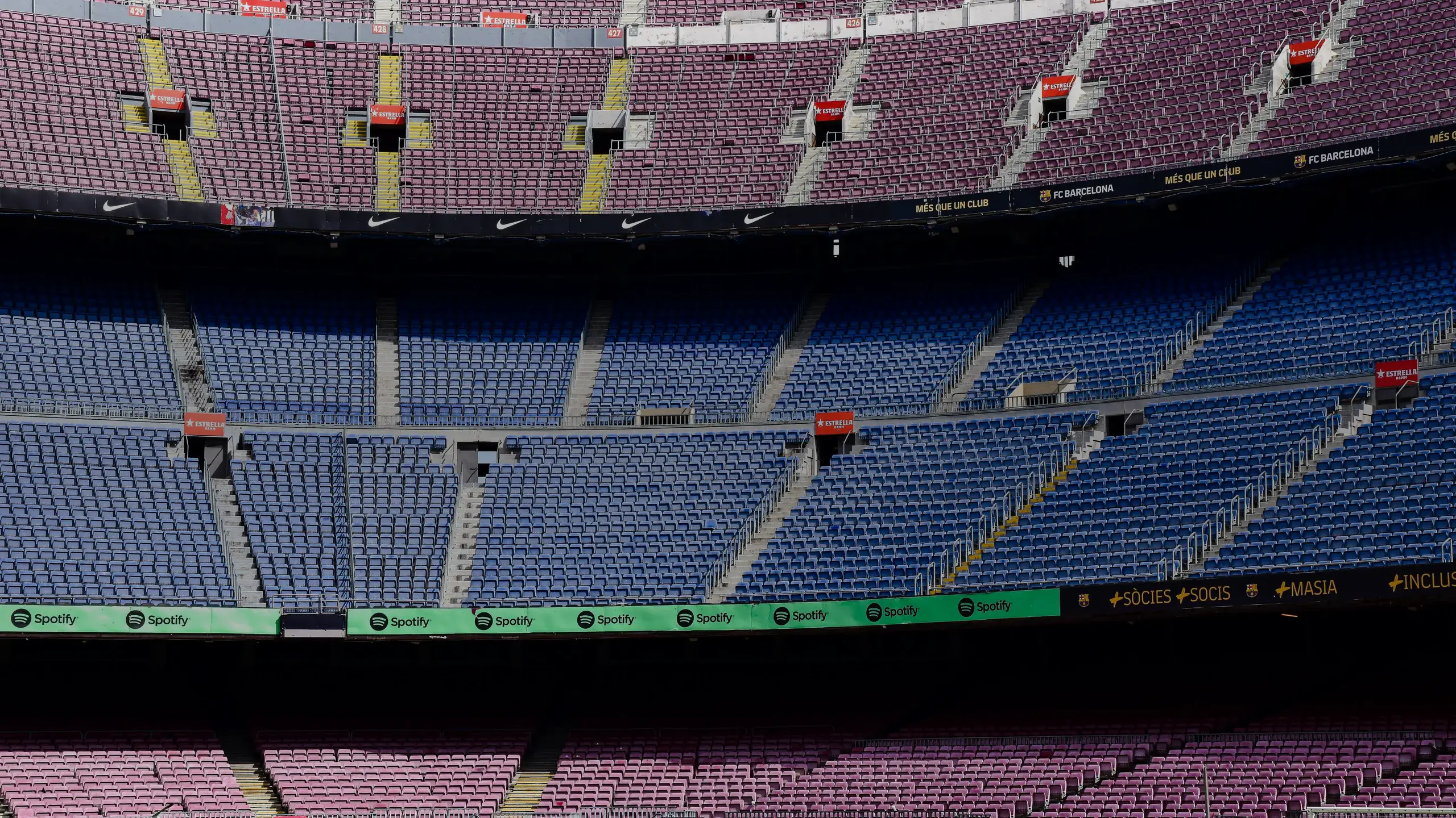 Gradins du Camp Nou, Barcelone
